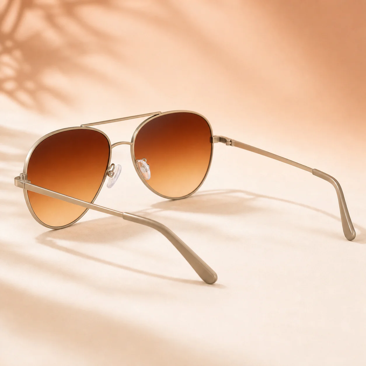 Desert Pilot Sunglasses - Sand third detail view