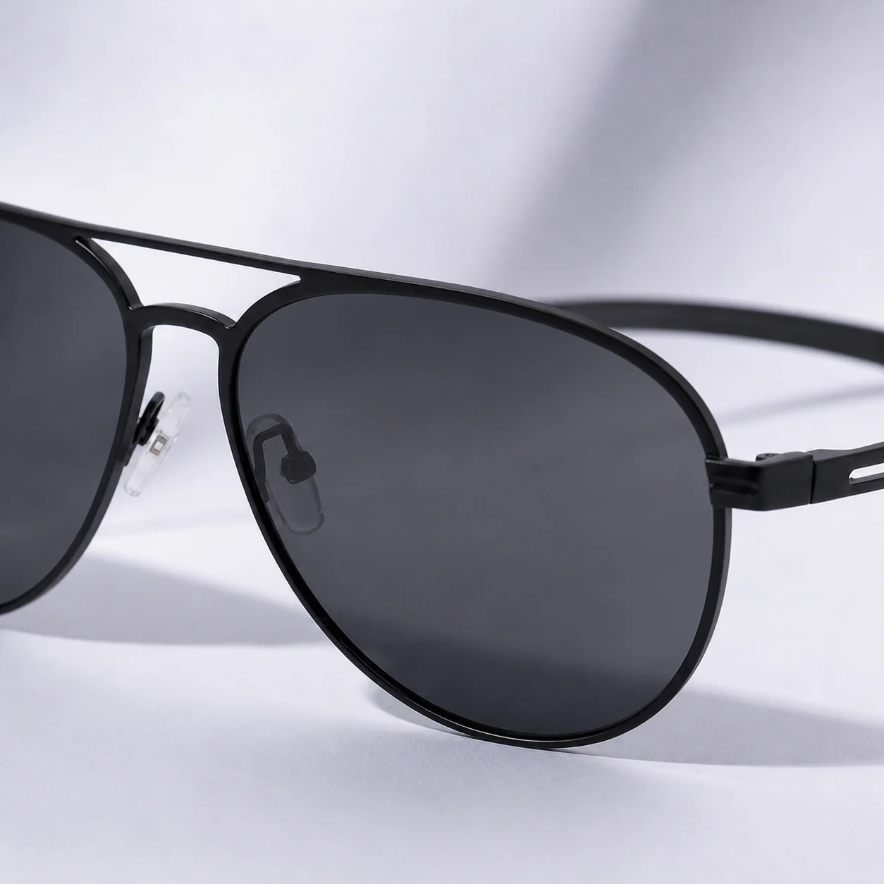 Summit Pilot Sunglasses - Matte Black first detail view