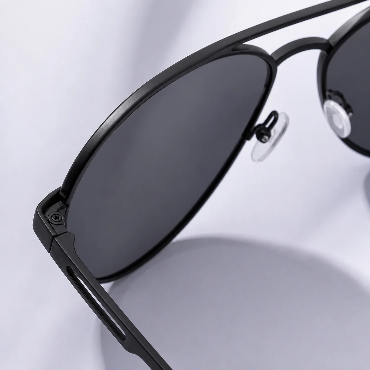 Summit Pilot Sunglasses - Matte Black second detail view
