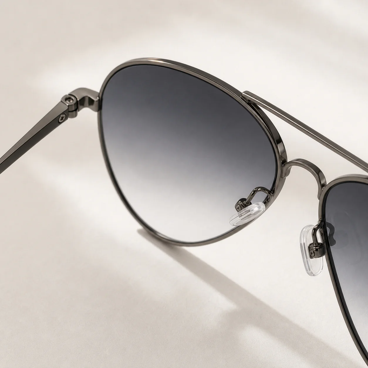 Jetway Pilot Sunglasses - Gunmetal second detail view