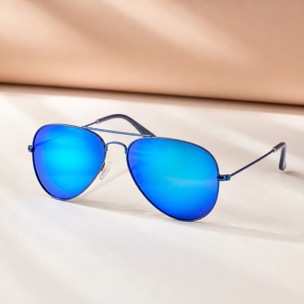 Flash Pilot Sunglasses - Blue Mirror