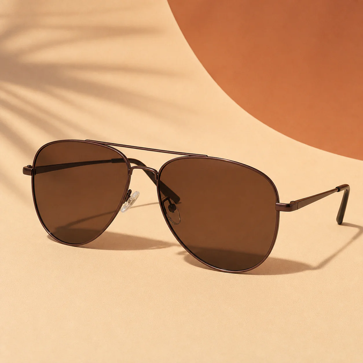 Nomad Pilot Sunglasses - Coffee