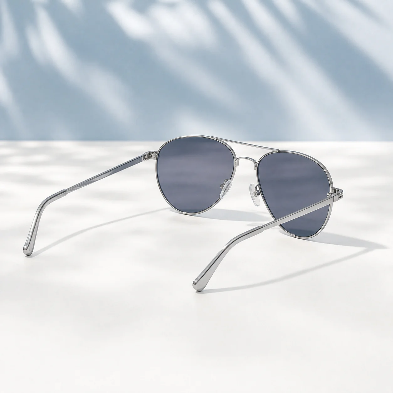 Glacier Pilot Sunglasses - Ice third detail view