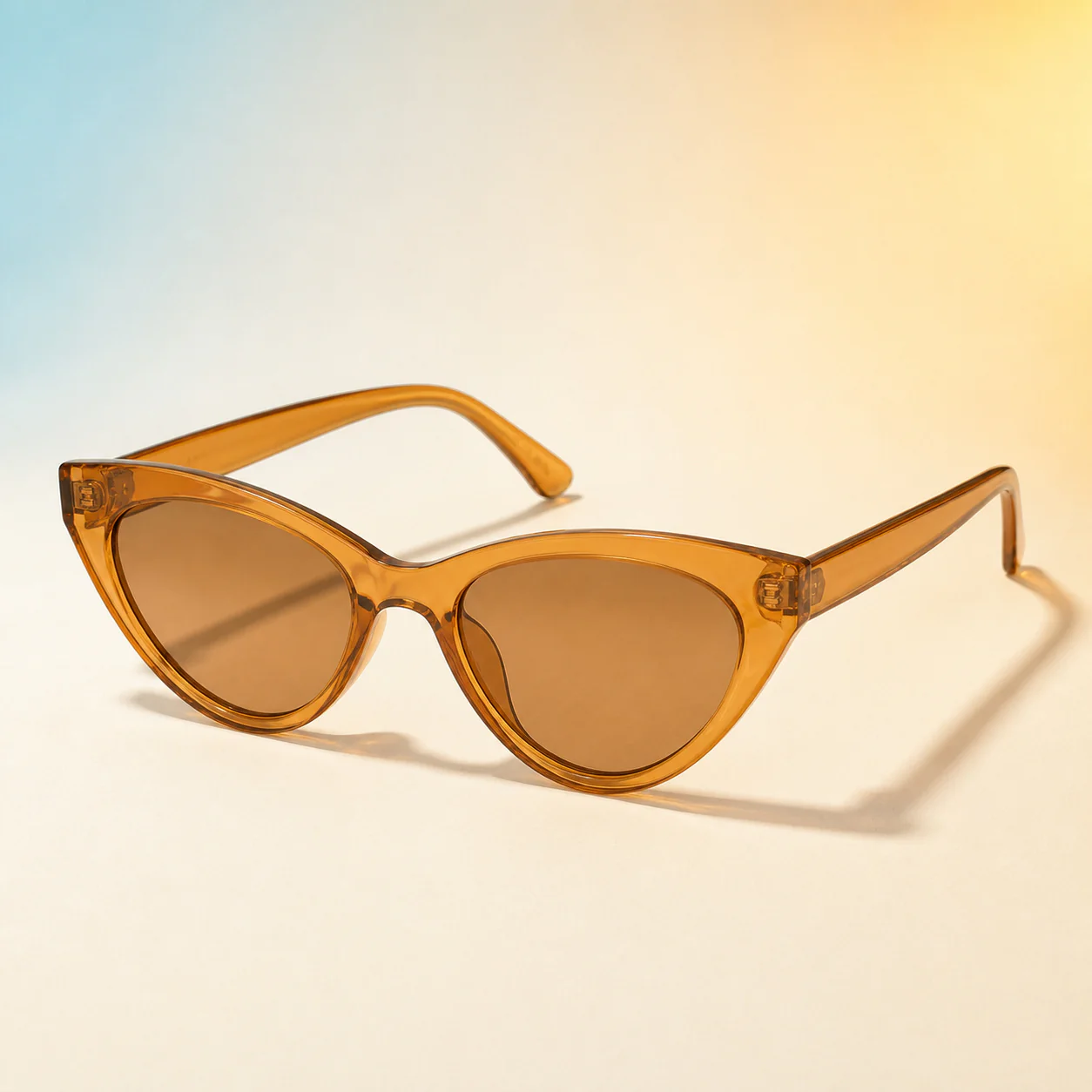 Archive Cat Eye Sunglasses - Amber third detail view