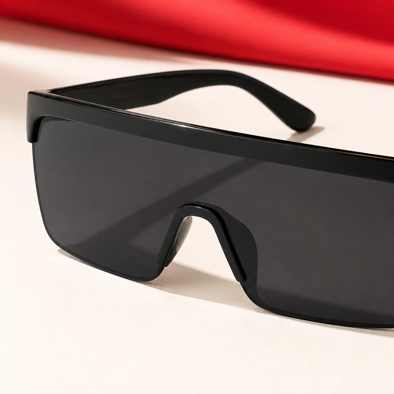 Blackout Shield Sunglasses - Black first detail view