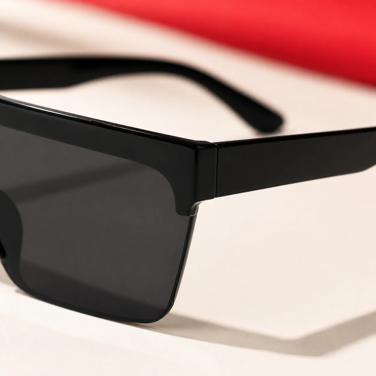 Blackout Shield Sunglasses - Black second detail view