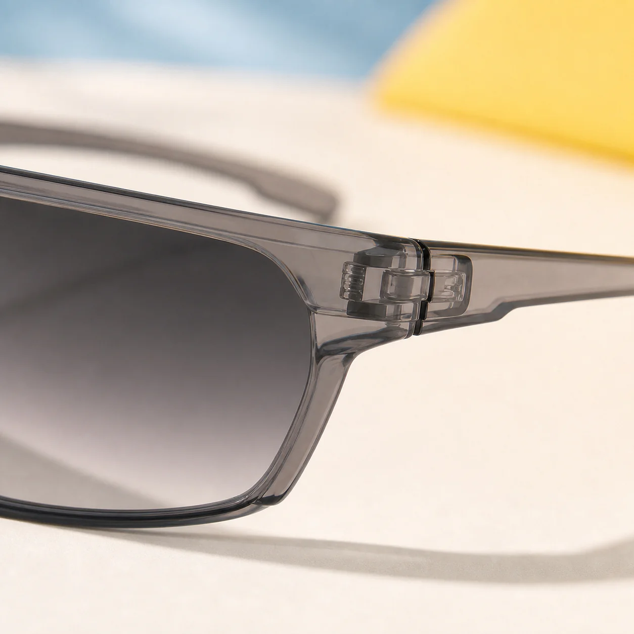 Velocity Wrap Sunglasses - Smoke second detail view
