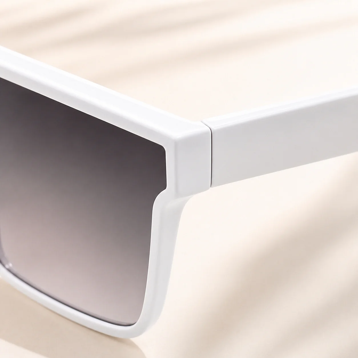 Resort Shield Sunglasses - White second detail view
