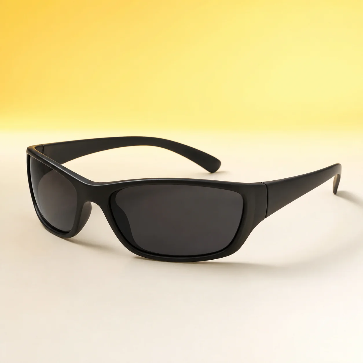 Night Drive Wrap Sunglasses - Onyx