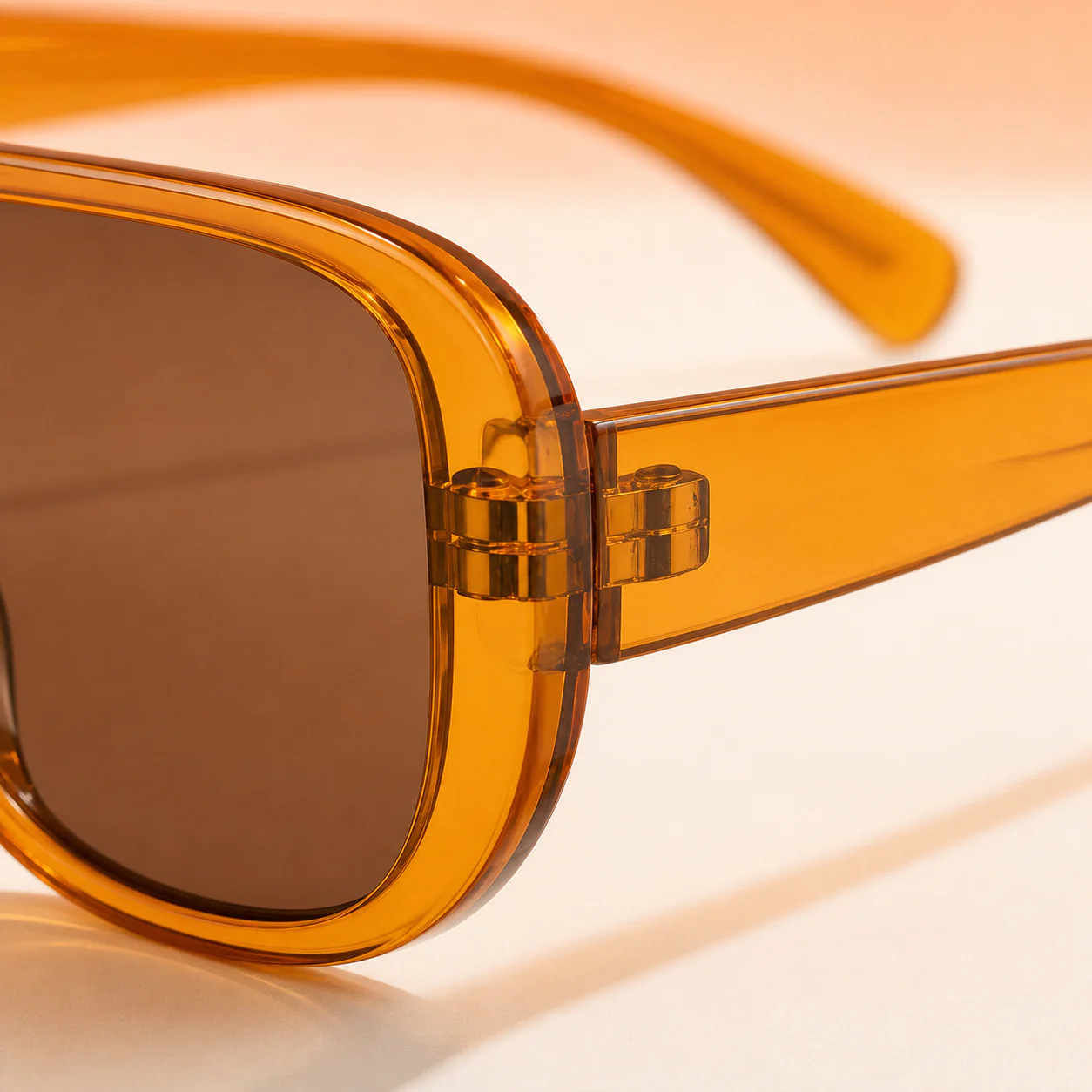 Vista Shield Sunglasses - Amber second detail view