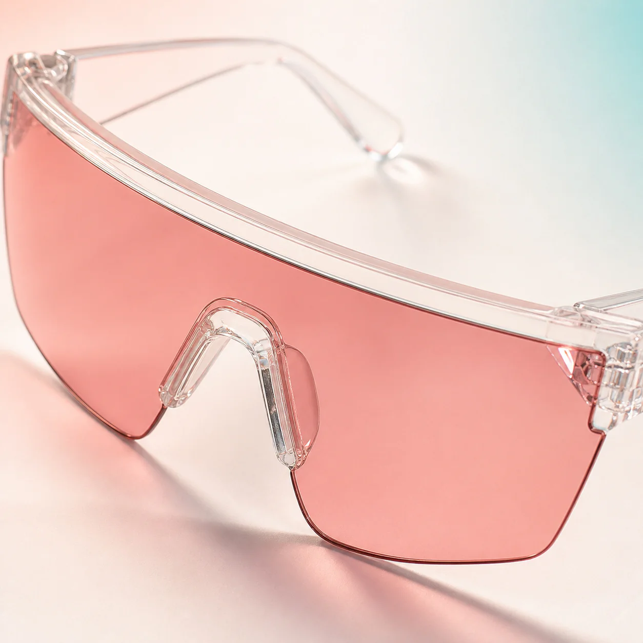 Glow Shield Sunglasses - Crystal first detail view