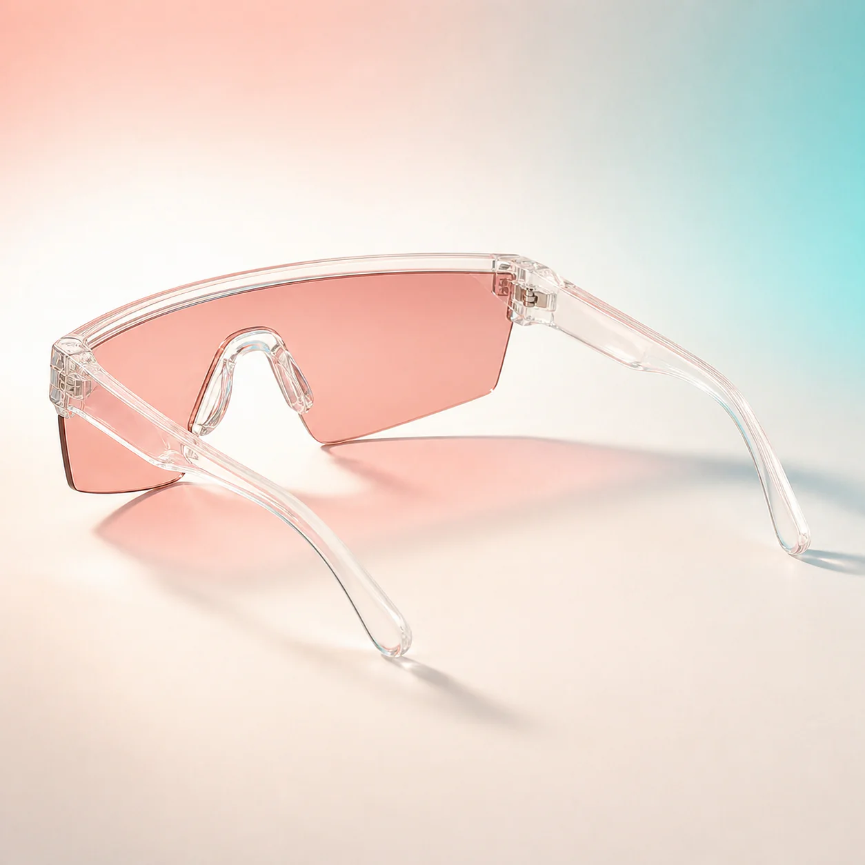 Glow Shield Sunglasses - Crystal third detail view