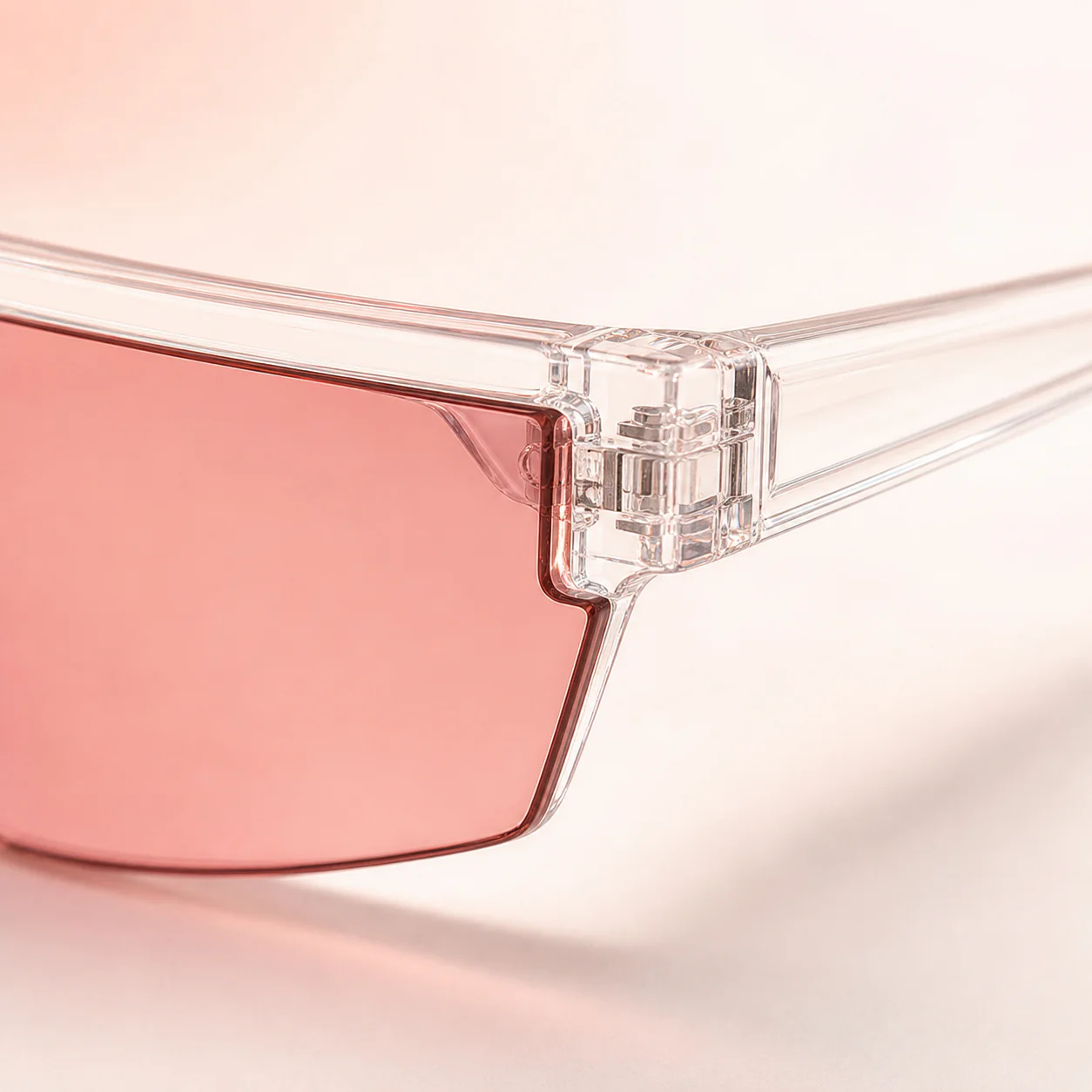 Glow Shield Sunglasses - Crystal second detail view