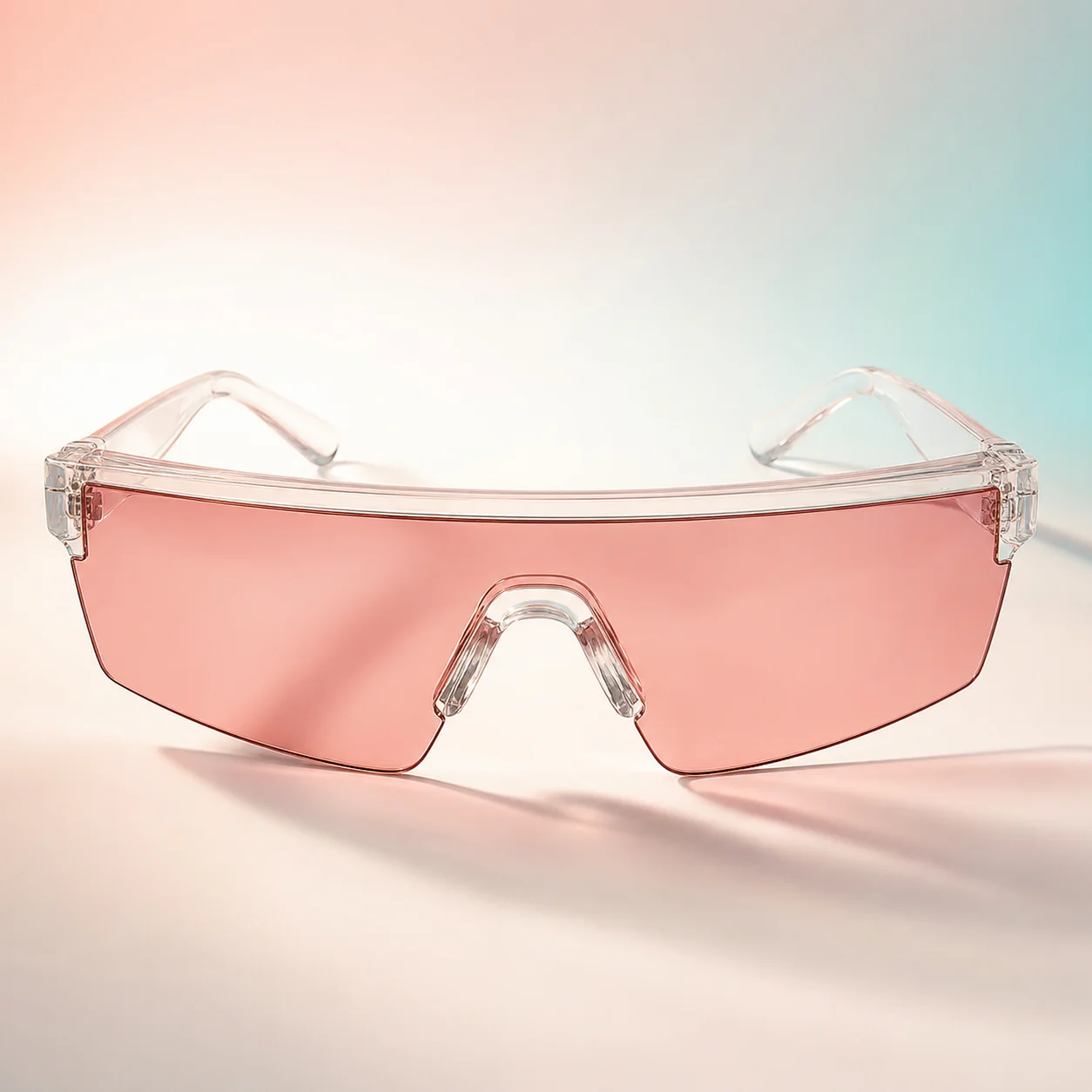 Glow Shield Sunglasses - Crystal