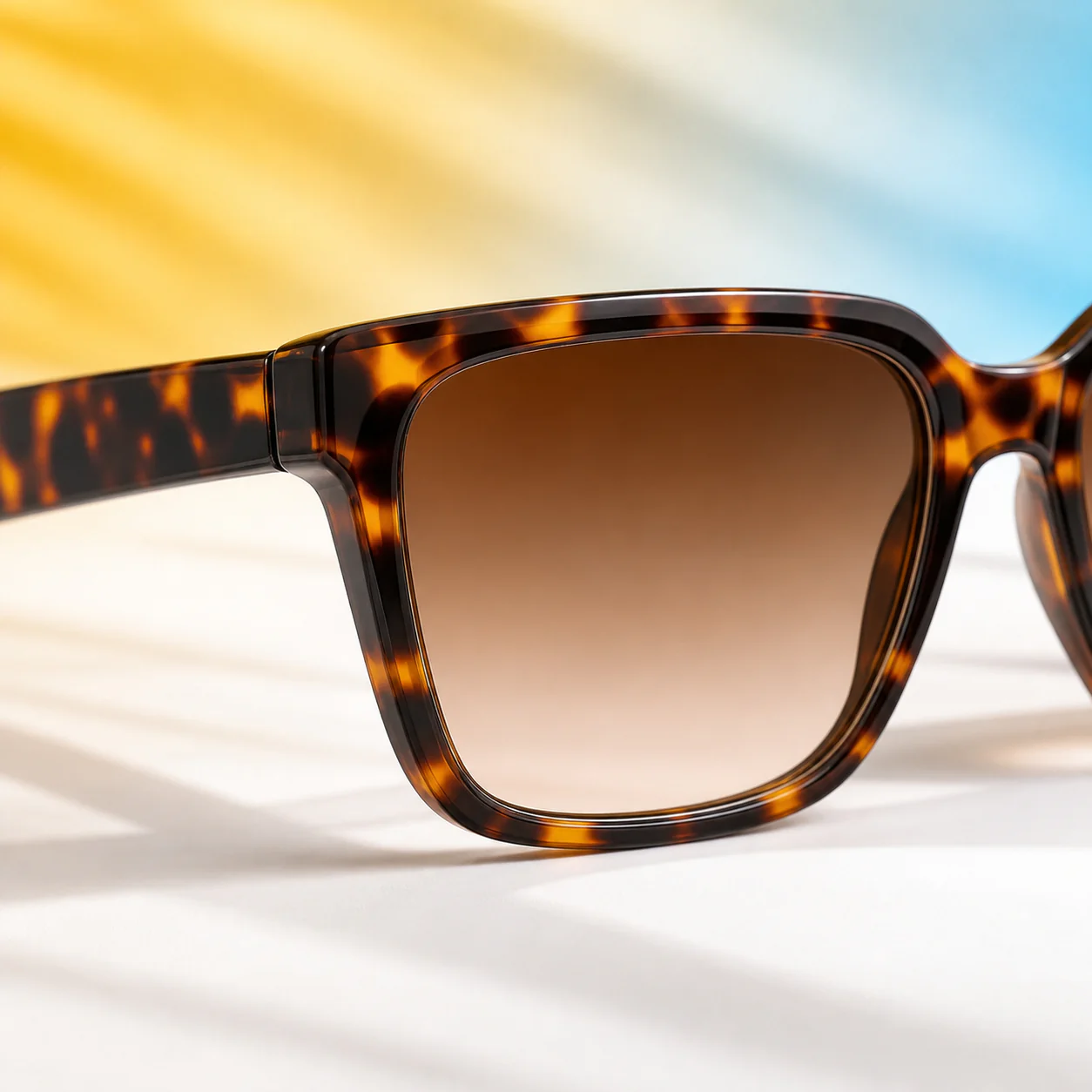 Canyon Square Sunglasses - Tortoise first detail view