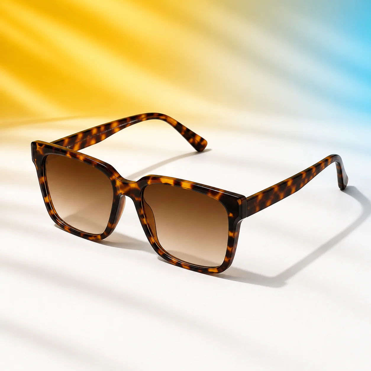 Canyon Square Sunglasses - Tortoise third detail view