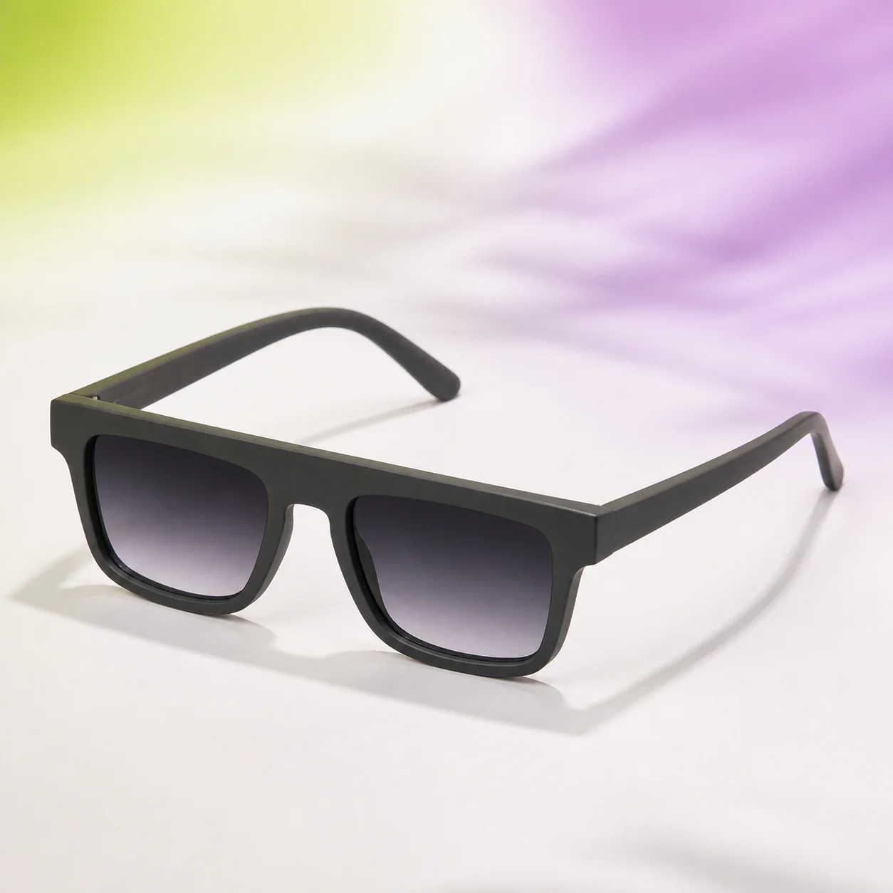 Metro Square Sunglasses - Graphite third detail view
