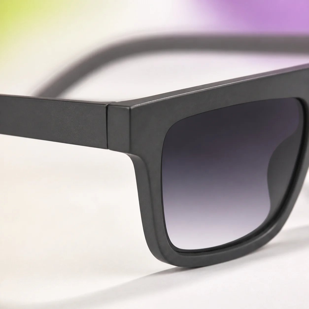 Metro Square Sunglasses - Graphite second detail view