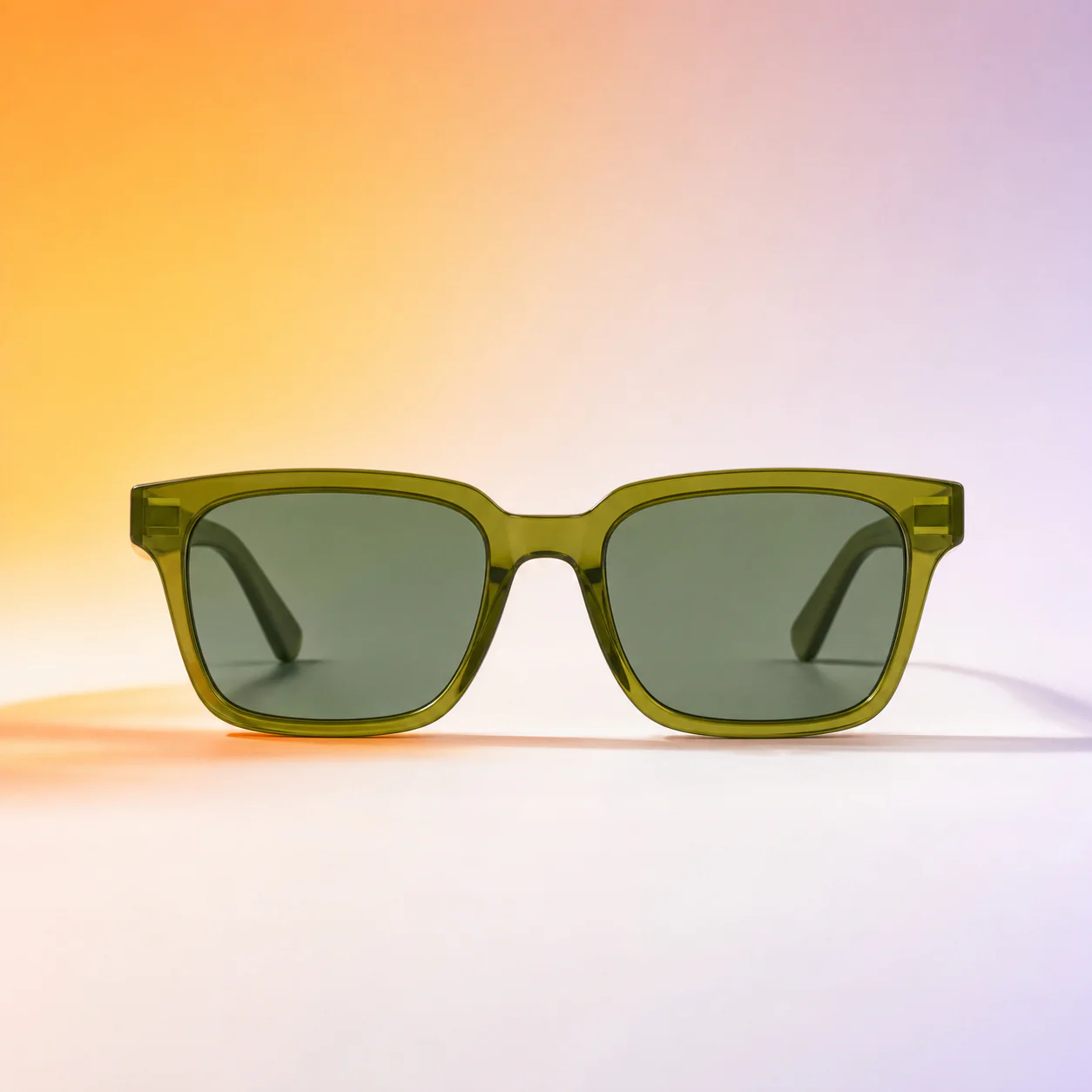 Avenue Square Sunglasses - Olive