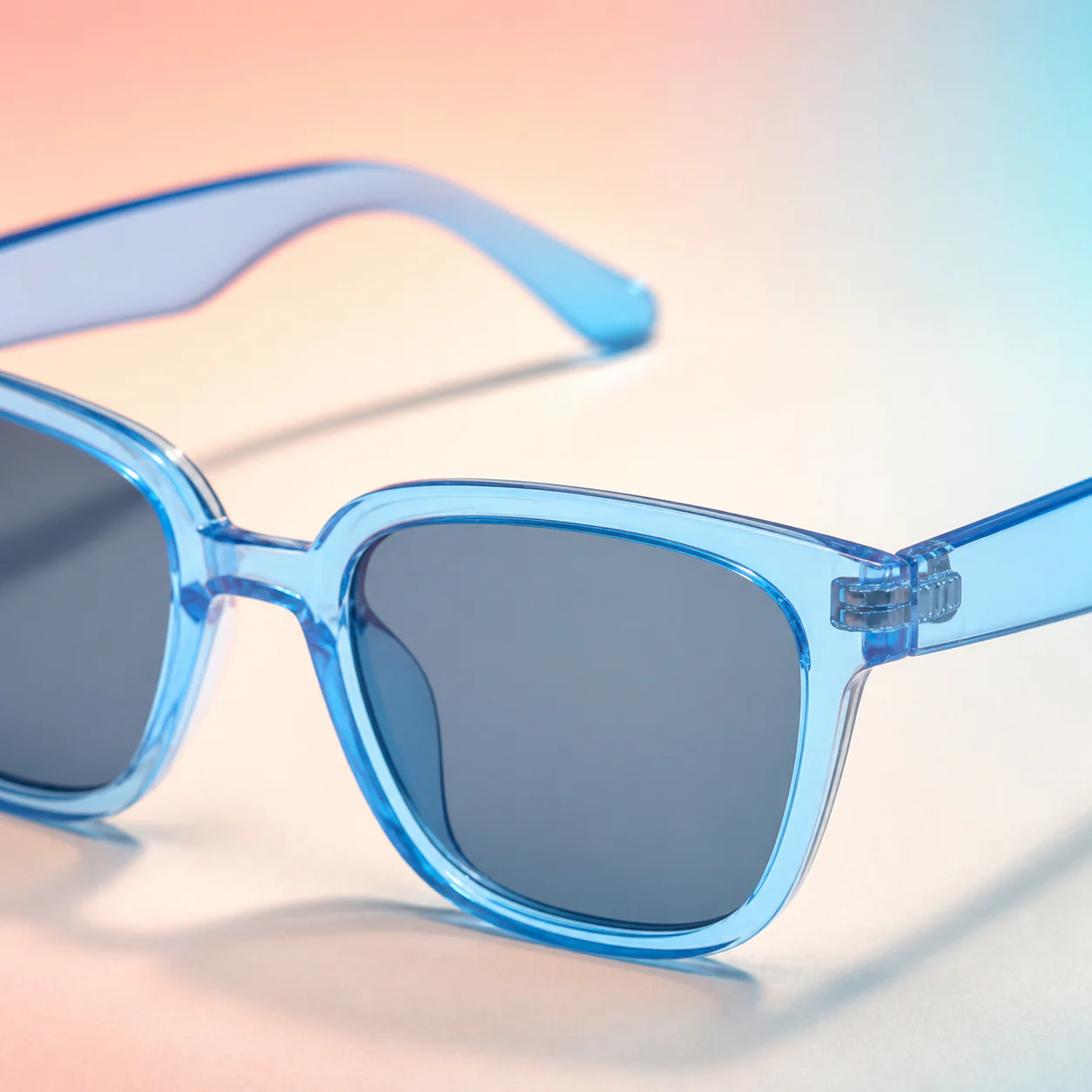 Coast Square Sunglasses - Sky first detail view