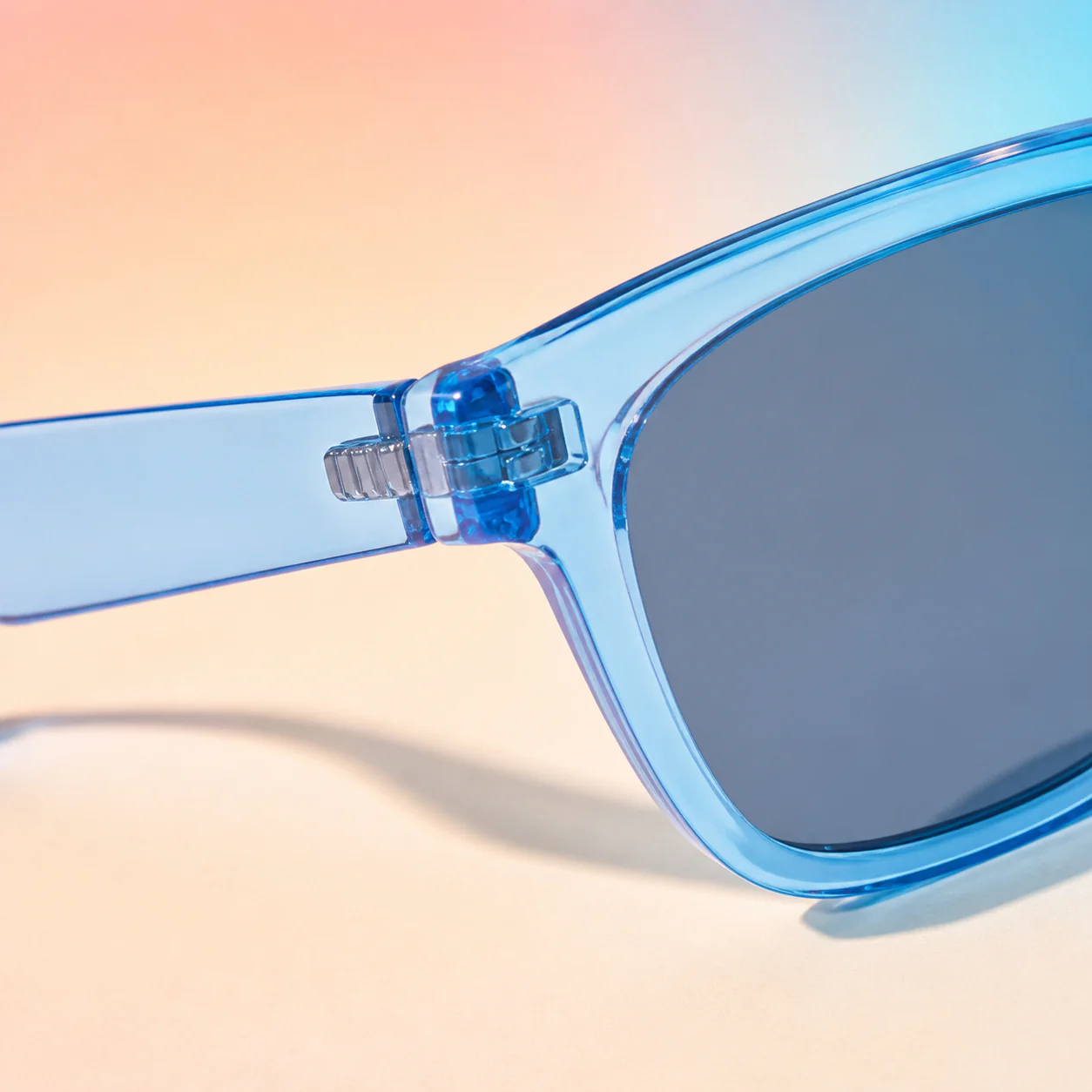 Coast Square Sunglasses - Sky second detail view